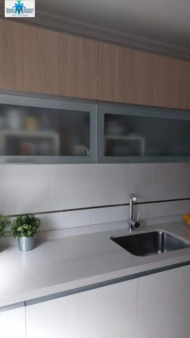 Kitchen of Flat for sale in Albacete  with Air Conditioner, Heating and Furnished