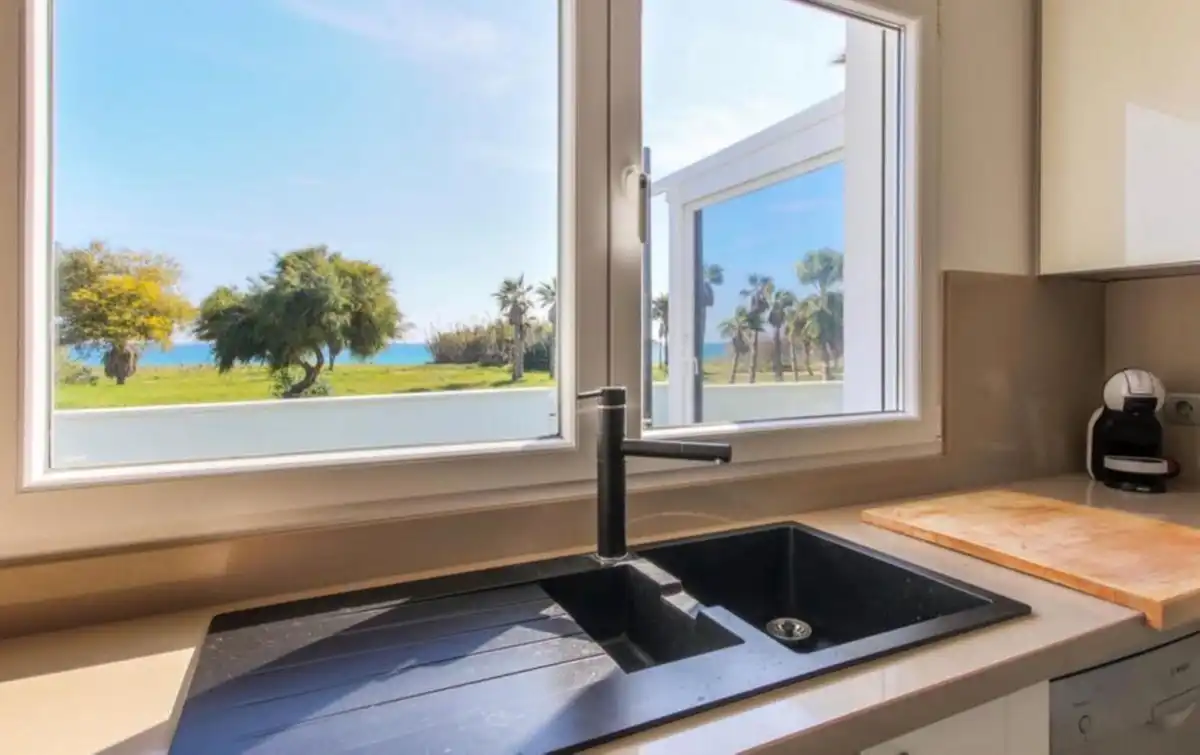 Cocina de Casa o chalet de alquiler en Estepona con Aire acondicionado, Piscina y Amueblado
