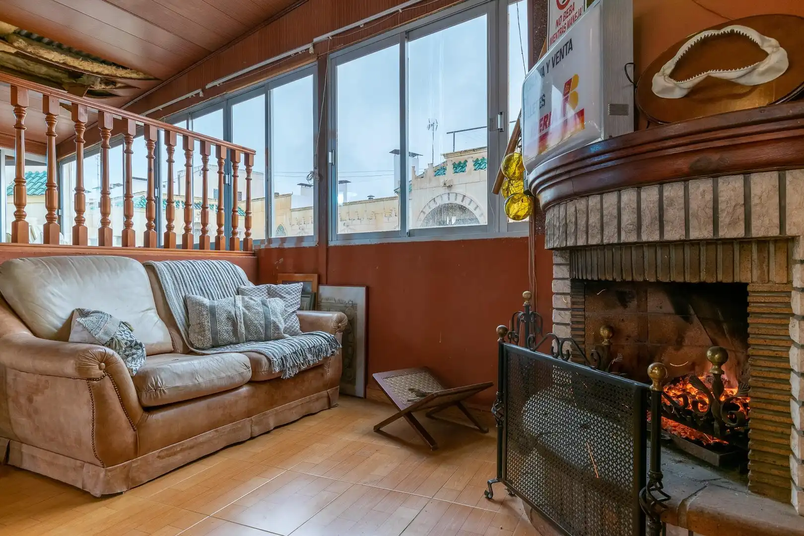 Sala de estar de Piso en venta en Crevillent con Aire acondicionado, Terraza y Trastero