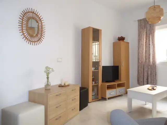 Wohnzimmer von Wohnungen zur Miete in Málaga mit Klimaanlage, Abstellraum und Möbliert