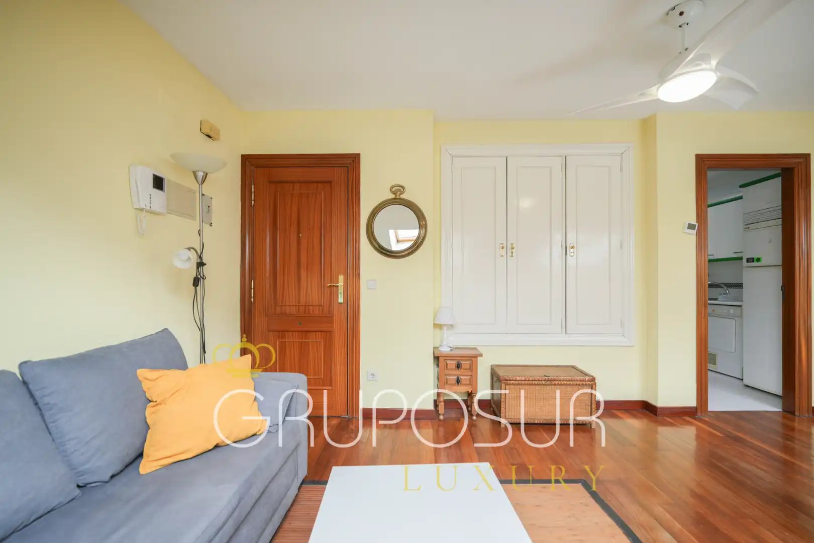 Sala de estar de Apartamento en venta en Valladolid con Aire acondicionado, Calefacción y Parquet