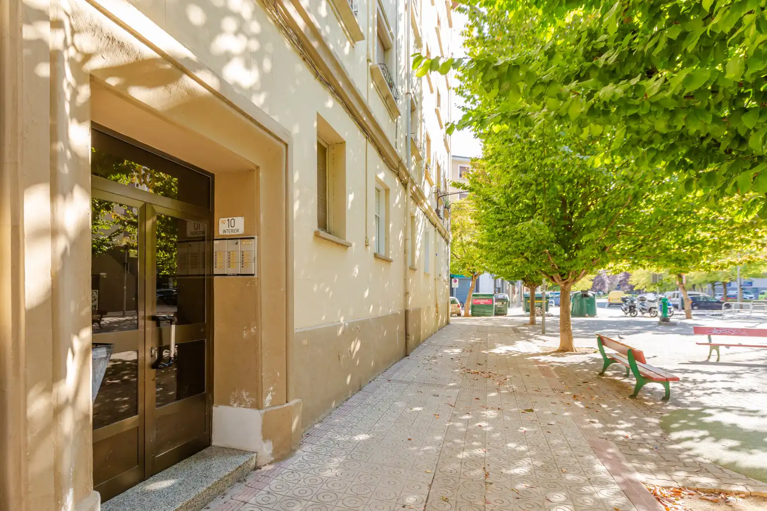 Vista exterior de Pis en venda en  Pamplona / Iruña amb Calefacció, Parquet i Traster