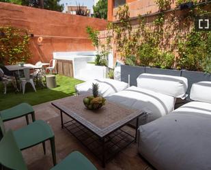 Terrace of Flat to rent in  Madrid Capital  with Air Conditioner, Heating and Furnished
