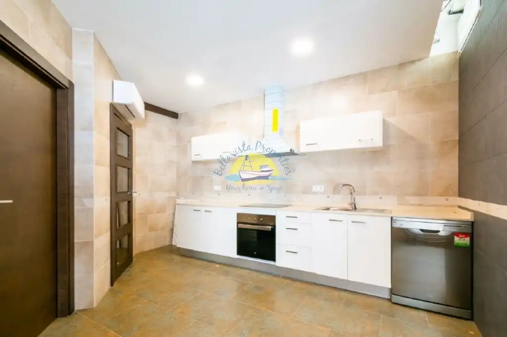 Cocina de Casa o chalet en venta en L'Alfàs del Pi con Aire acondicionado, Jardín privado y Terraza