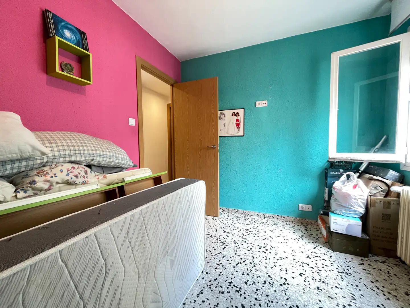 Schlafzimmer von Wohnung zum Verkauf in Ejea de los Caballeros mit Terrasse, Abstellraum und Möbliert