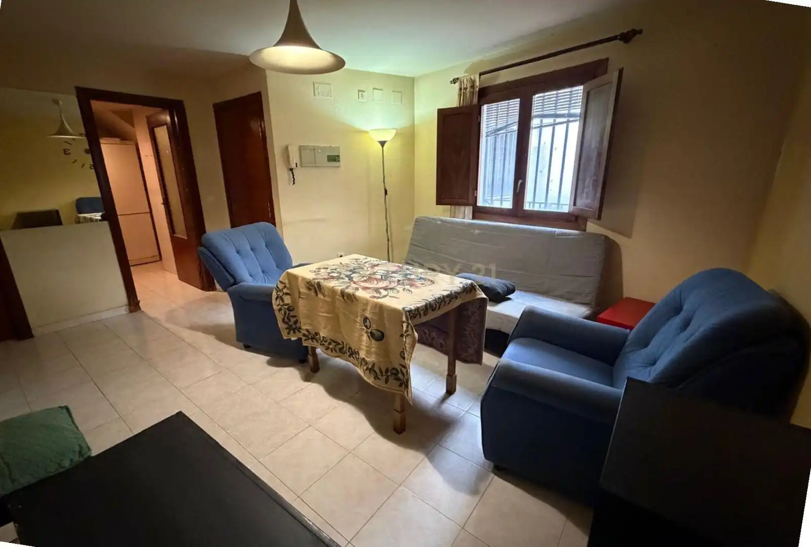 Wohnzimmer von Wohnung zum Verkauf in Cáceres mit Privatgarten, Schwimmbad und Waschmaschine