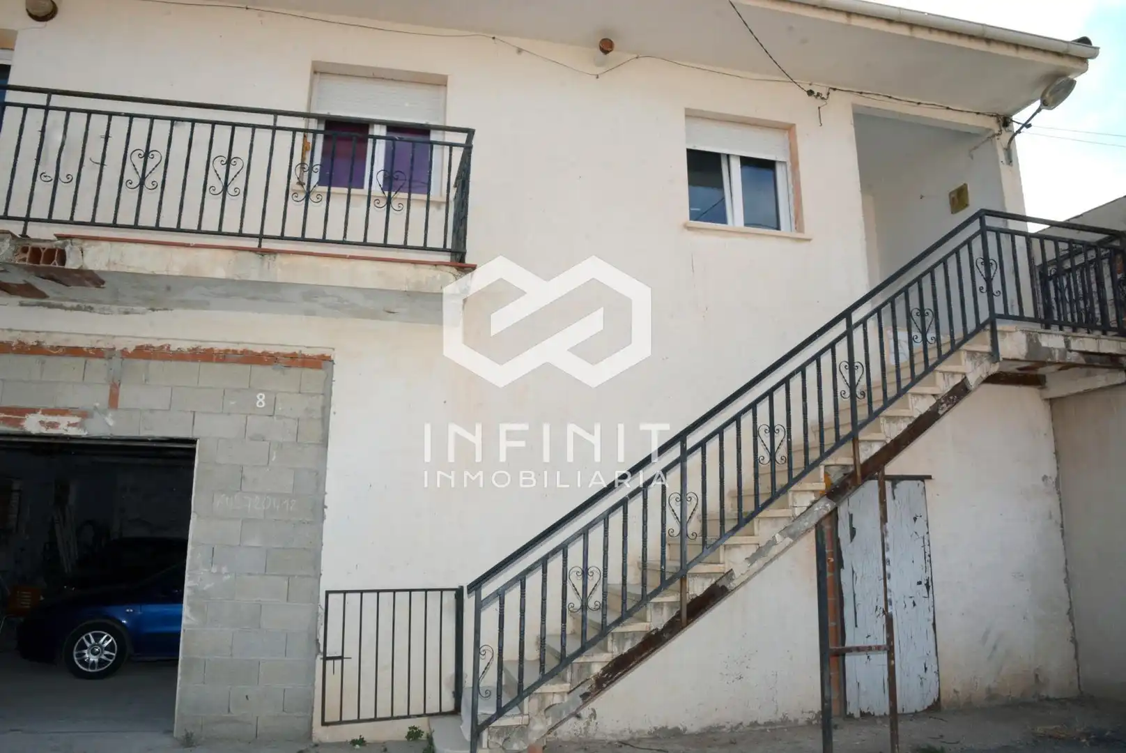 Vista exterior de Casa o xalet en venda en Mazuecos amb Terrassa i Traster