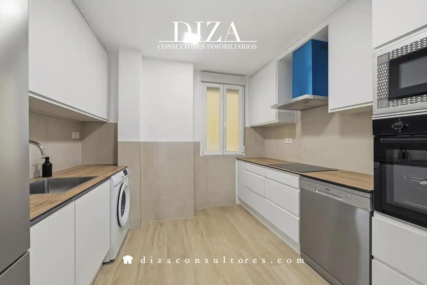 Cocina de Piso de alquiler en Madrid con Aire acondicionado y Calefacción