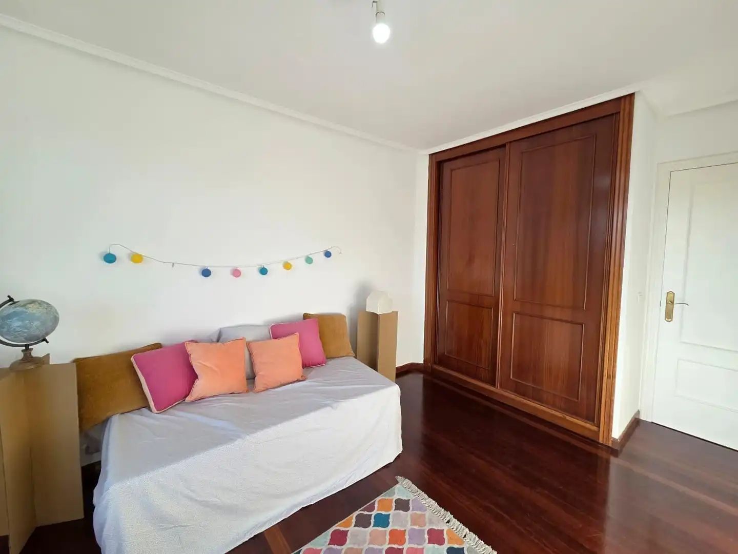 Schlafzimmer von Wohnung zum Verkauf in Santander mit Heizung, Privatgarten und Parkett