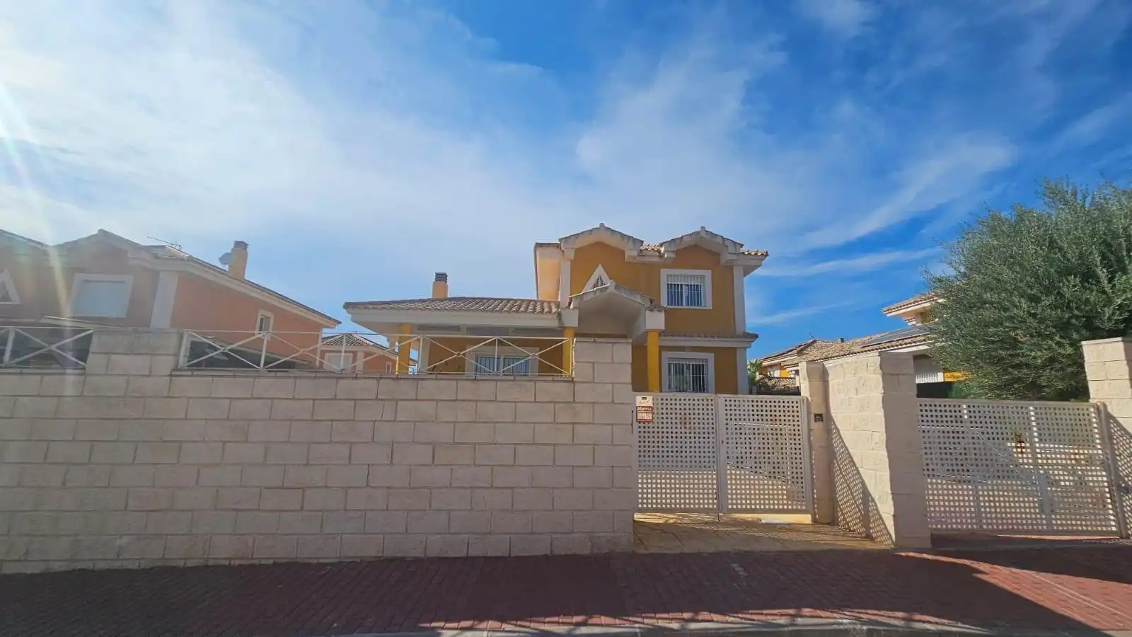 Vista exterior de Casa o chalet de alquiler en Molina de Segura con Aire acondicionado