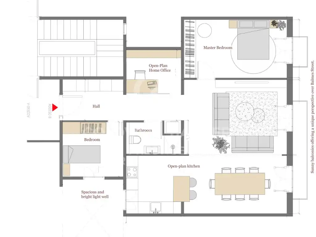 Appartamento con balcone in vendita a Carre de Balmes, imagen 20