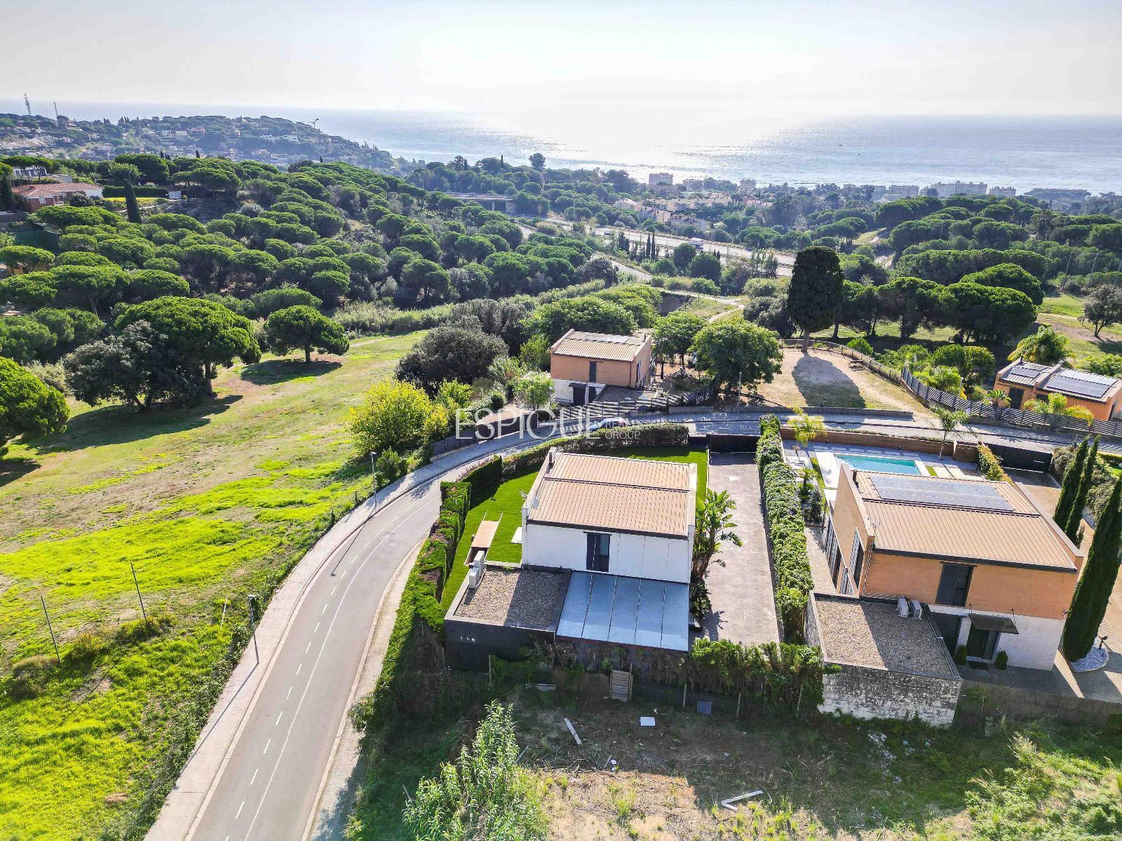 Exterior view of House or chalet for sale in Sant Vicenç de Montalt  with Air Conditioner, Heating and Private garden