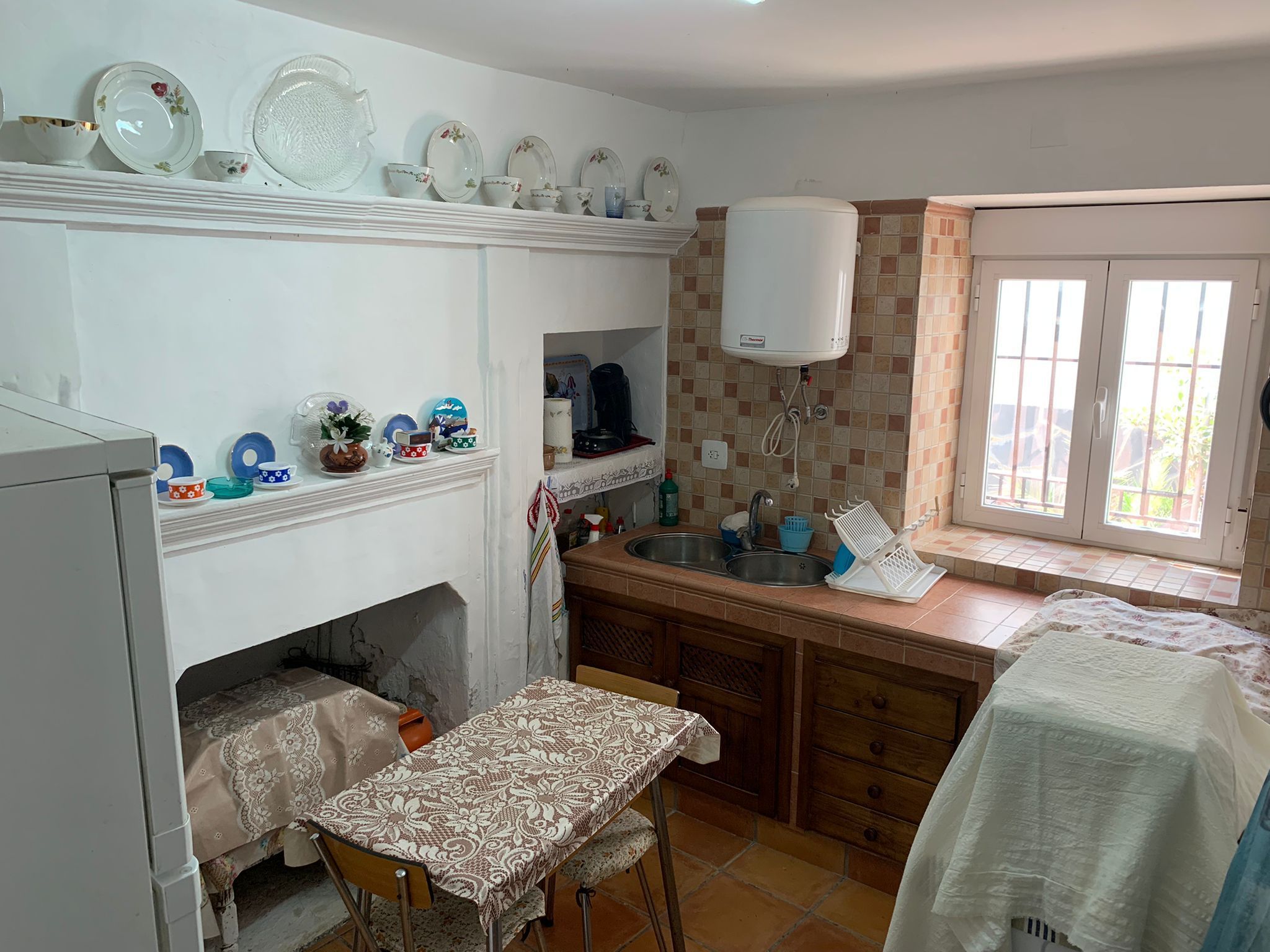 Kitchen of House or chalet for sale in Castro de Filabres  with Terrace, Storage room and Furnished