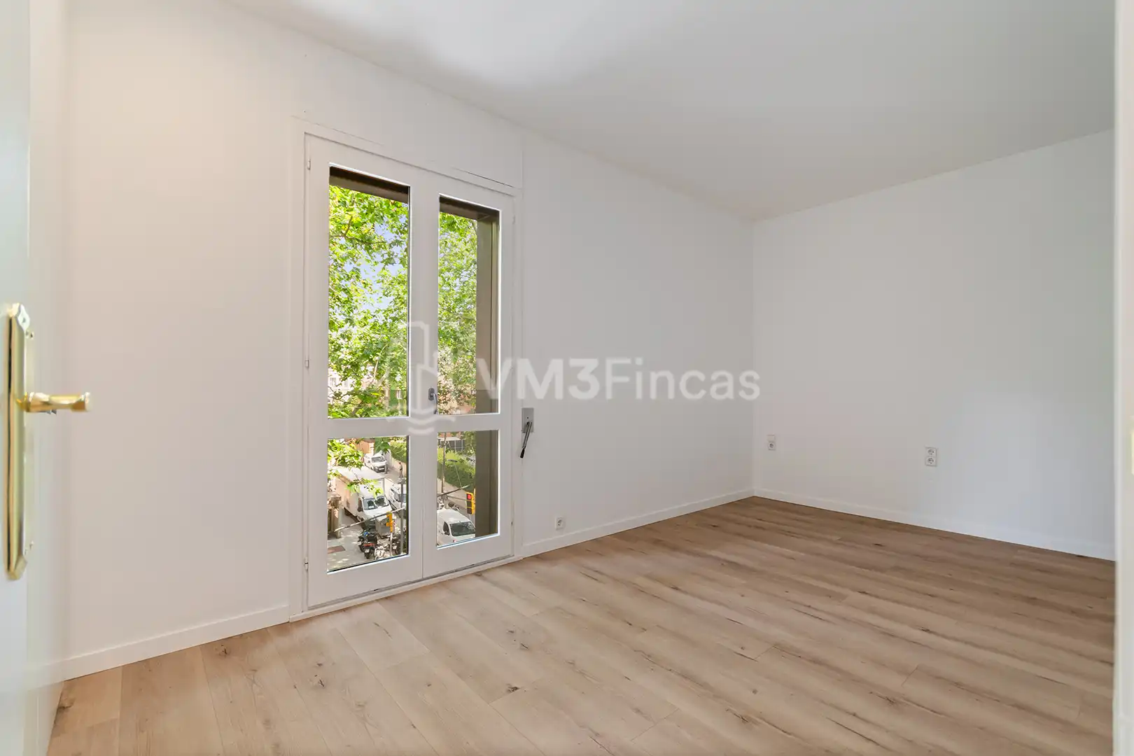 Schlafzimmer von Wohnung zur Miete in Barcelona mit Klimaanlage, Heizung und Parkett