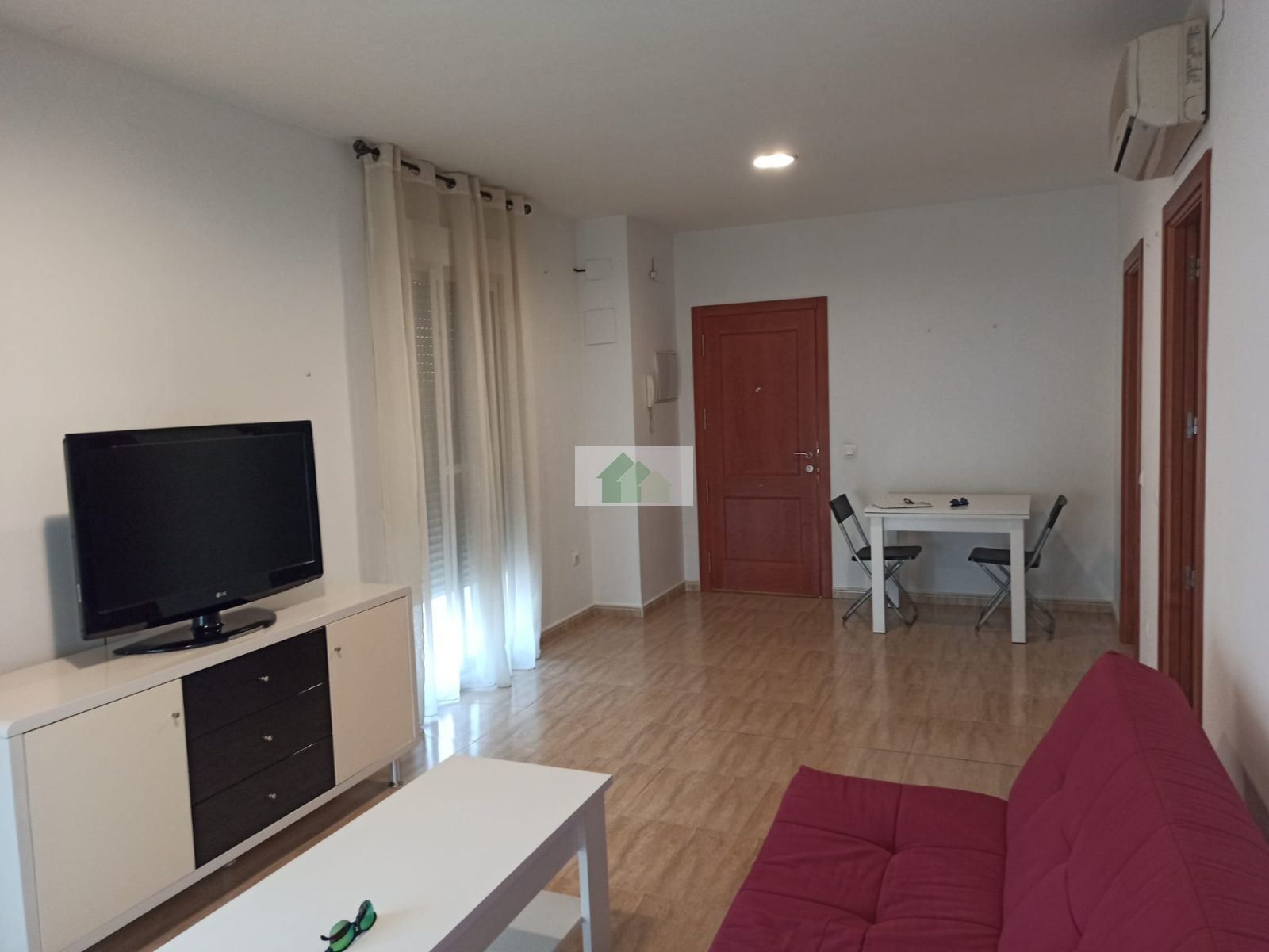 Living room of Flat to rent in Puebla de la Calzada  with Air Conditioner, Terrace and Furnished
