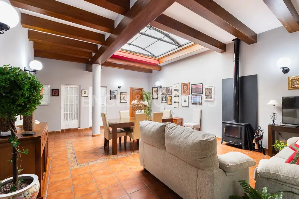Sala de estar de Casa o chalet en venta en Xàtiva con Aire acondicionado, Calefacción y Piscina