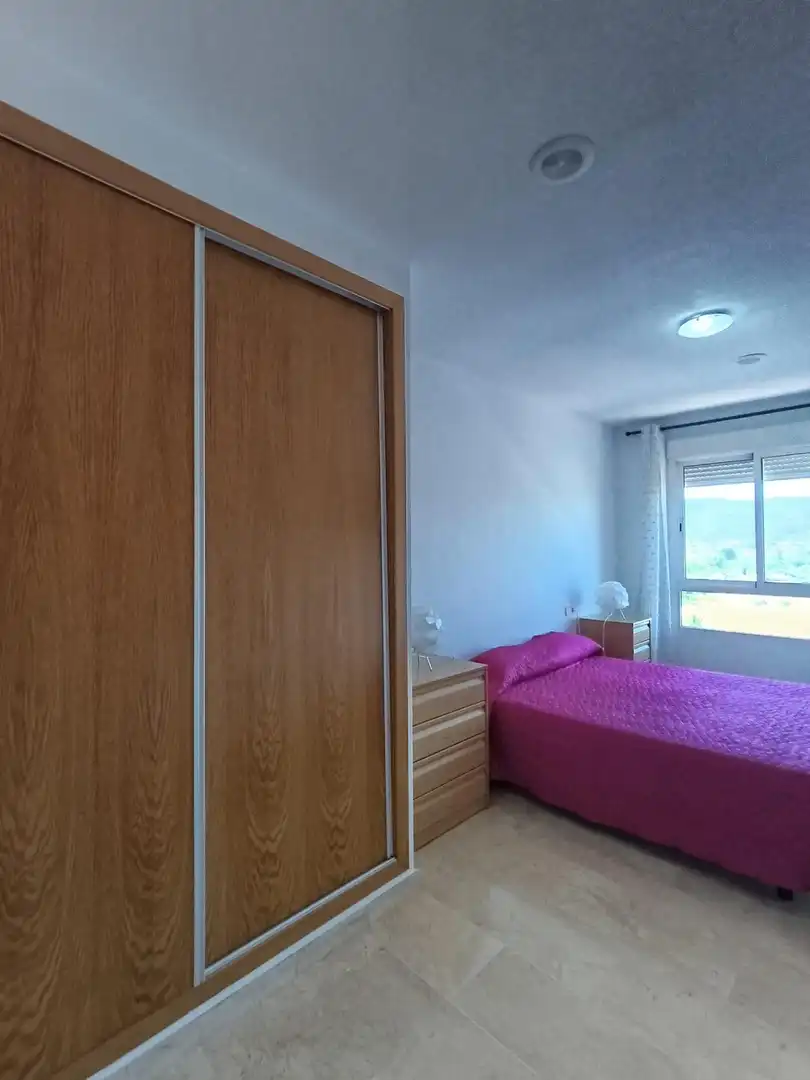 Schlafzimmer von Wohnung zur Miete in Murcia mit Klimaanlage, Heizung und Privatgarten