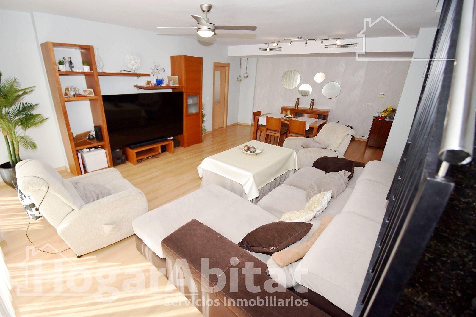 Living room of Attic for sale in Vila-real  with Air Conditioner, Heating and Terrace