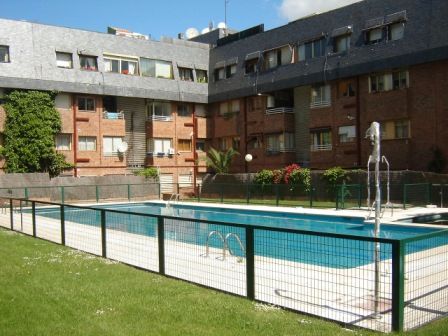 Swimming pool of Flat for rent in Las Rozas de Madrid  with Heating, Terrace and Furnished