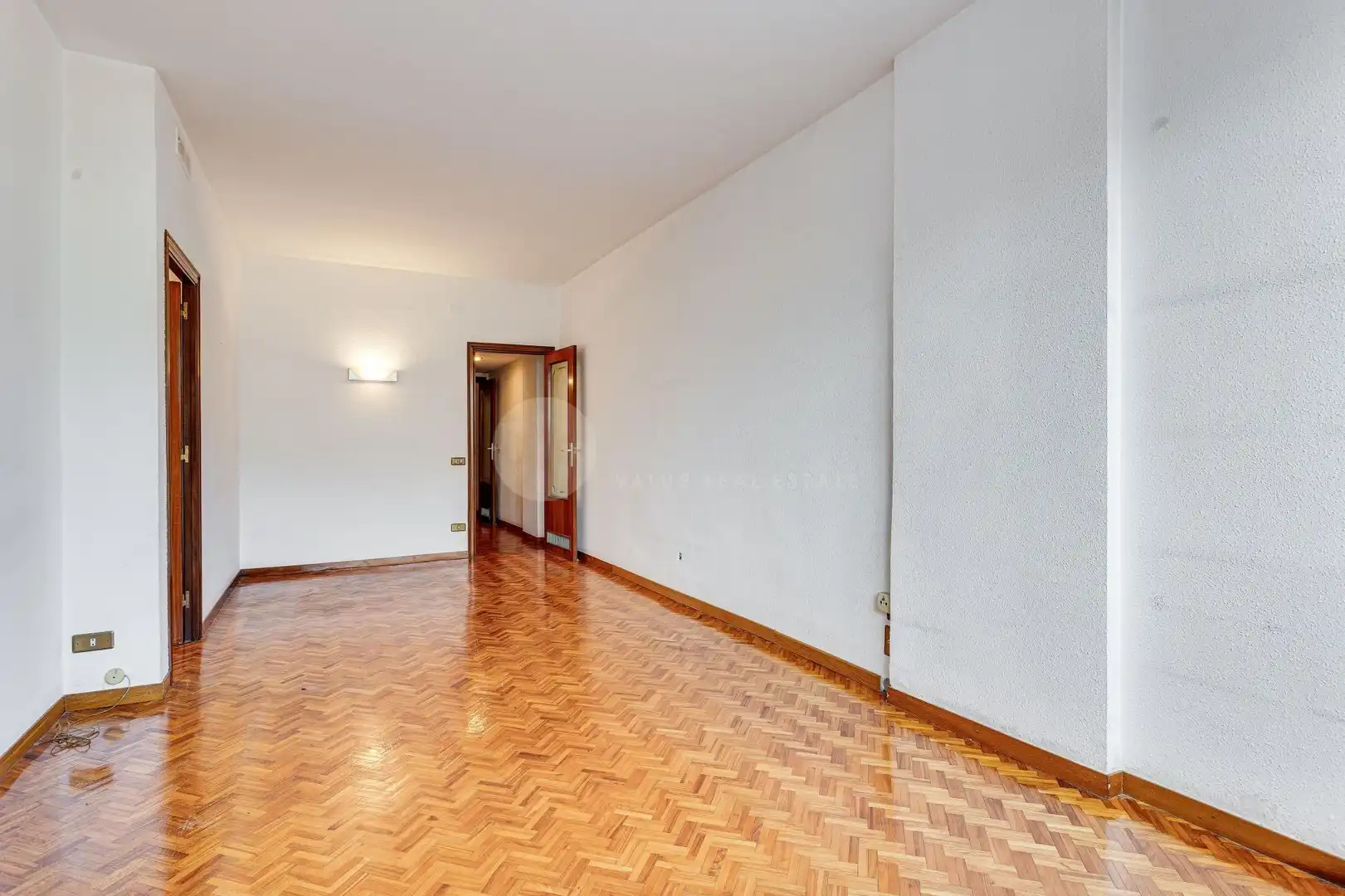 Sala de estar de Piso en venta en Barcelona con Parquet