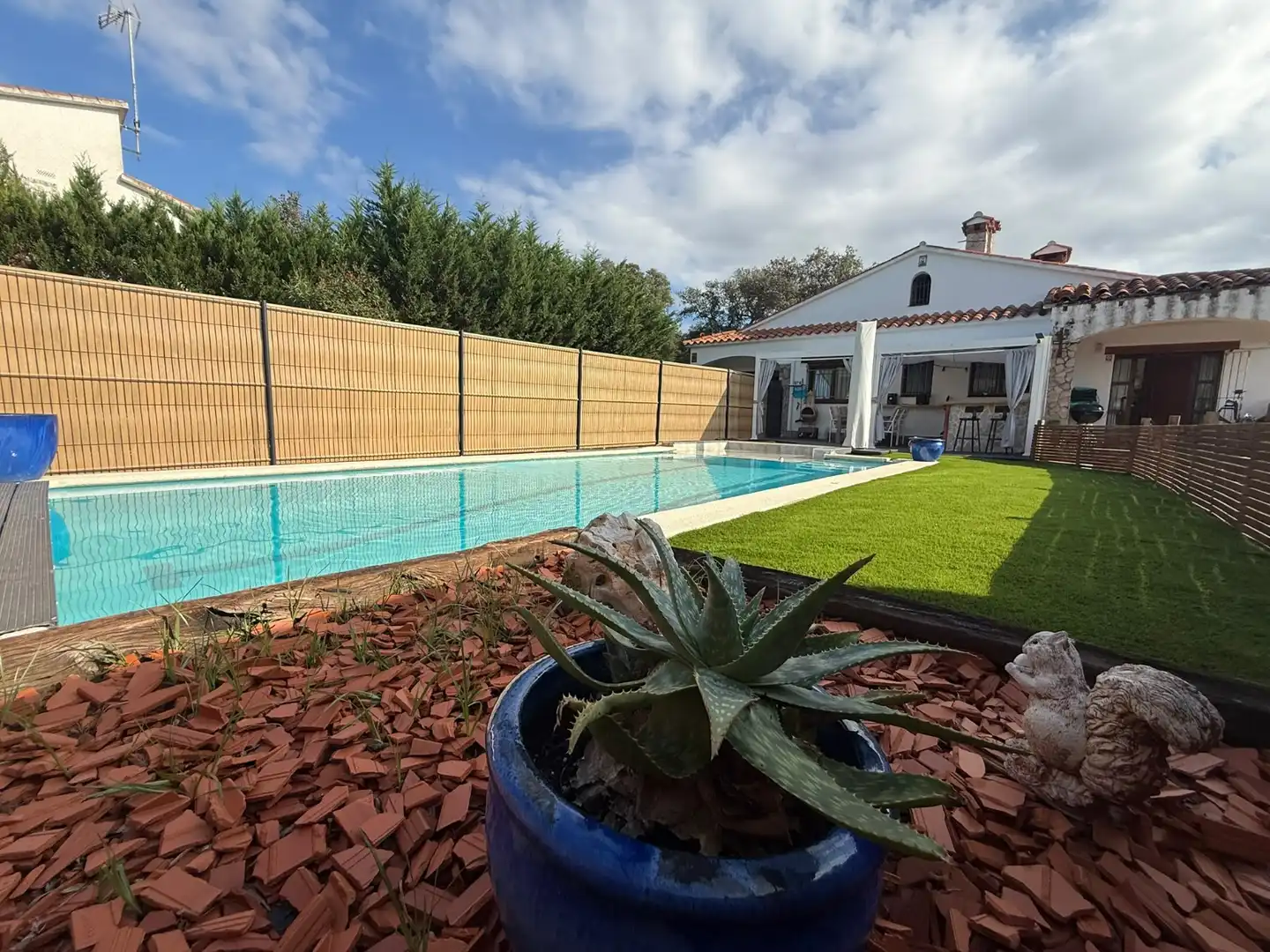 Piscina de Casa o chalet en venta en Caldes de Malavella con Calefacción, Jardín privado y Terraza