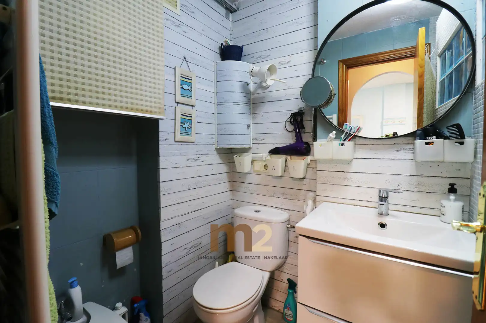 Baño de Apartamento en venta en Guardamar del Segura con Aire acondicionado, Terraza y Amueblado
