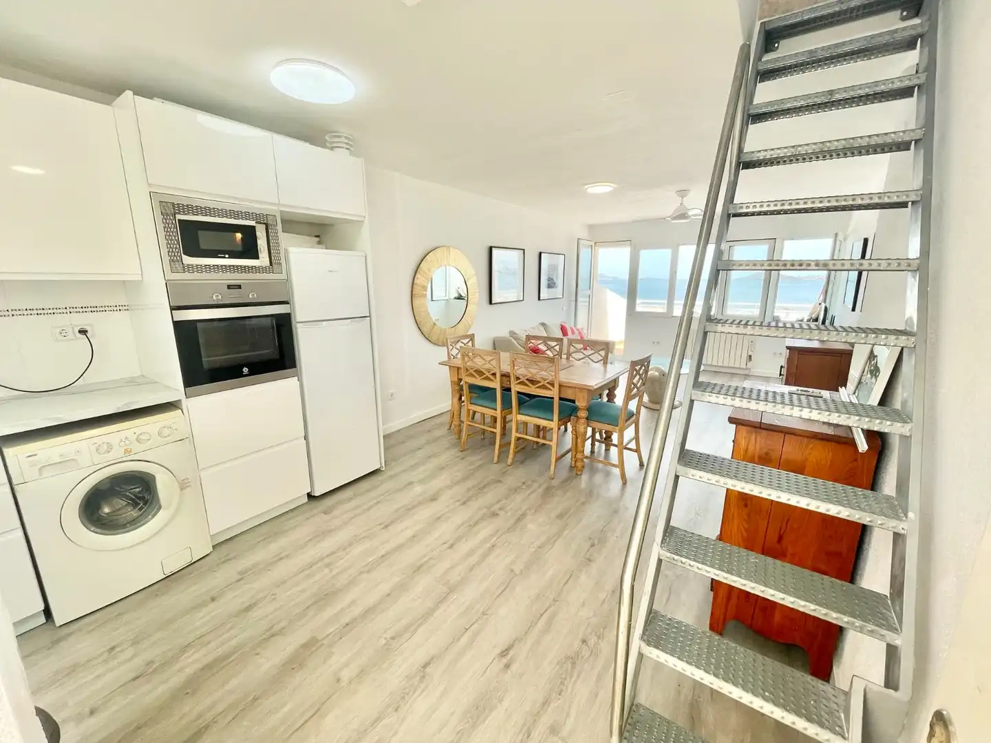 Kitchen of Apartments for rent in Cartagena  with Air Conditioner, Terrace and Furnished