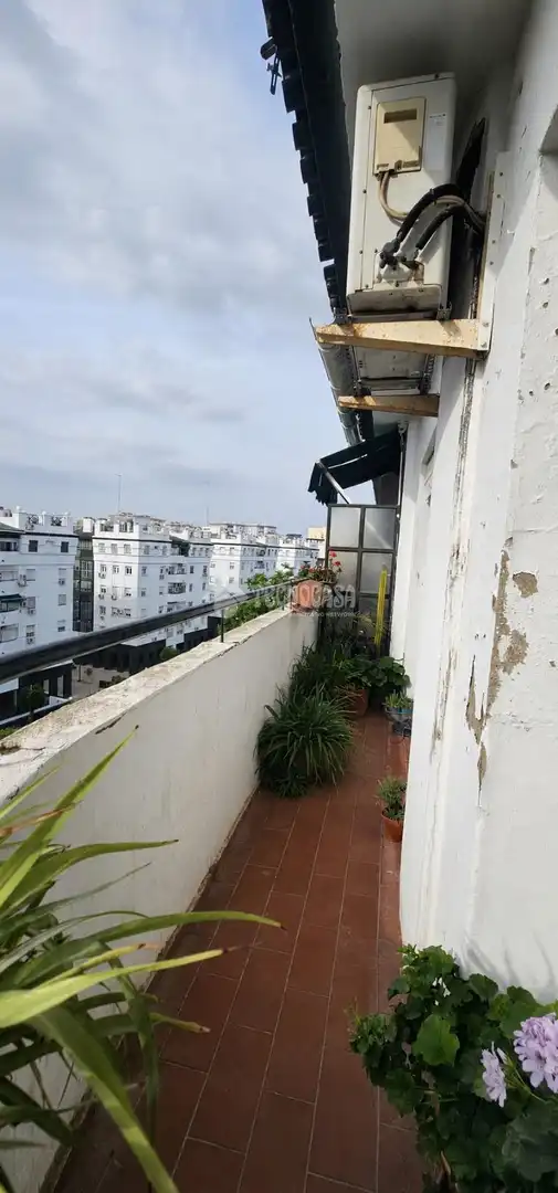Balcony of Flat for sale in Sevilla  with Air Conditioner and Terrace