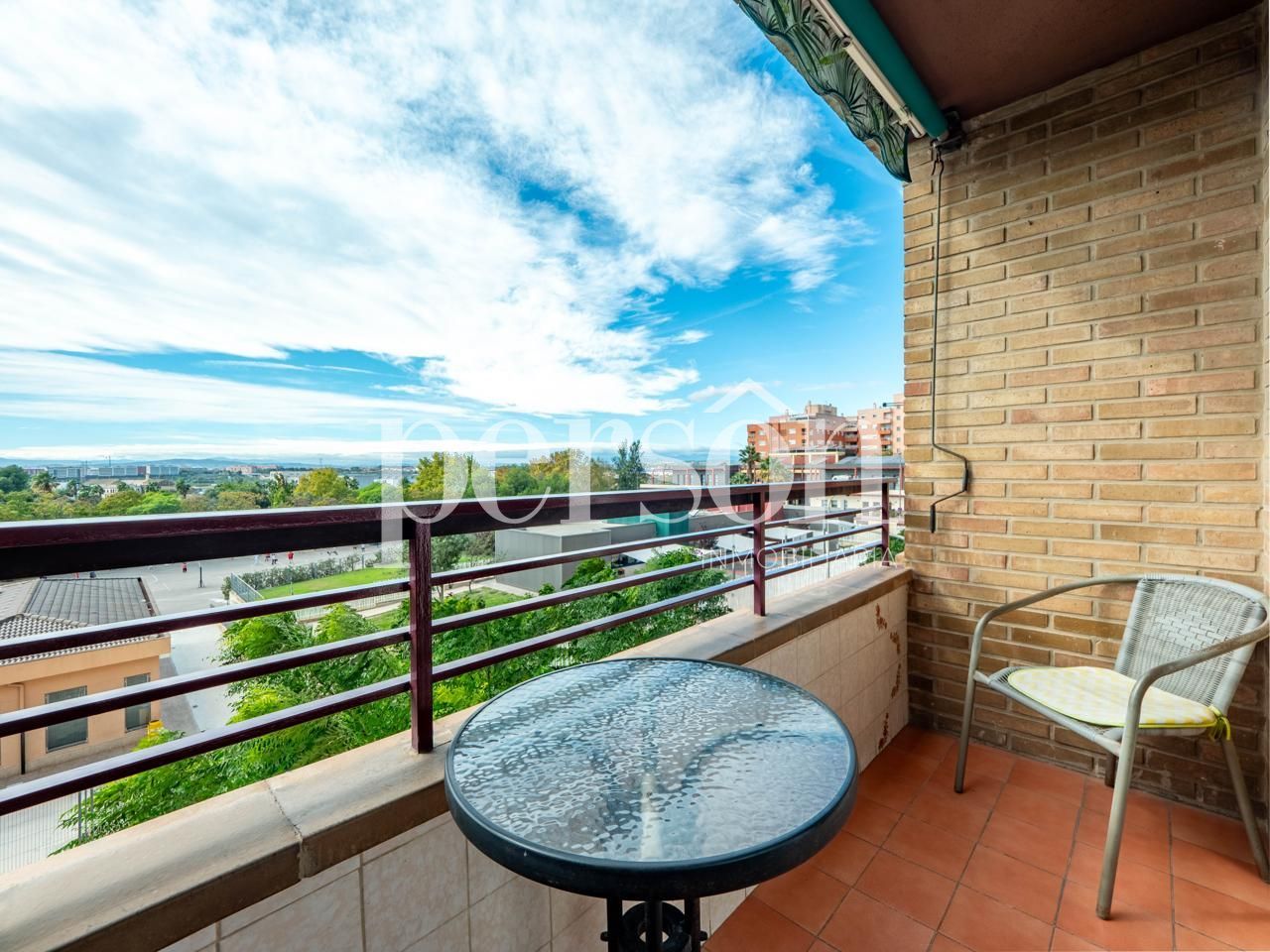 Exterior view of Flat for sale in Paterna  with Air Conditioner, Terrace and Furnished