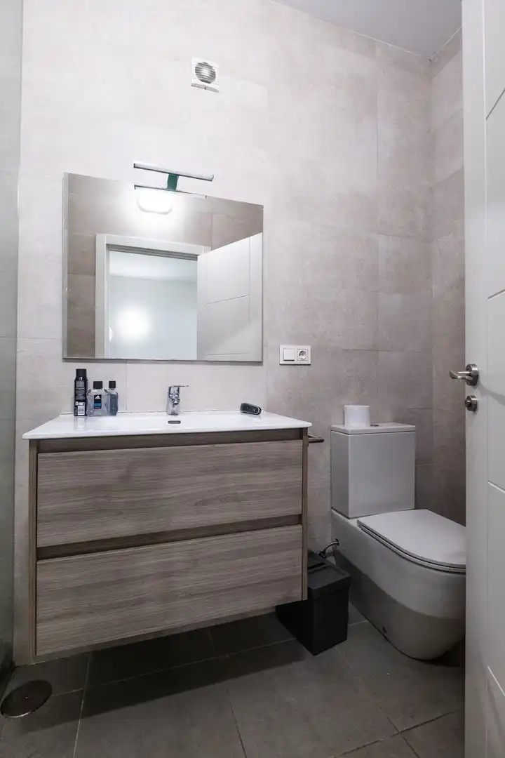 Baño de Casa o chalet en venta en Castrillón con Aire acondicionado, Calefacción y Jardín privado