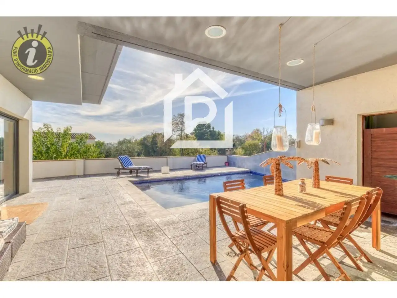 Terraza de Casa o chalet en venta en Santa Llogaia d'Àlguema con Aire acondicionado, Calefacción y Terraza