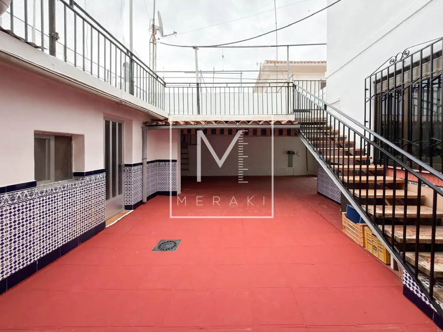 Vista exterior de Casa o xalet en venda en Albacete amb Calefacció, Jardí privat i Terrassa