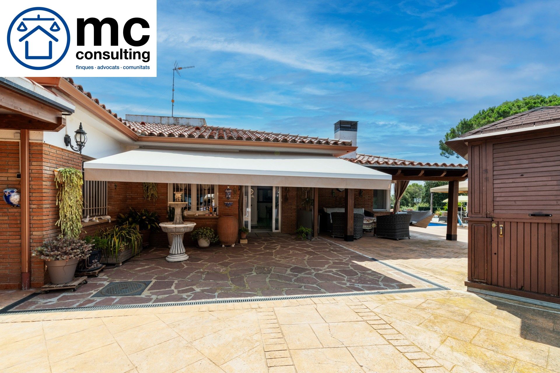 Terrassa de Casa o xalet en venda en L'Ametlla del Vallès amb Aire condicionat, Calefacció i Terrassa