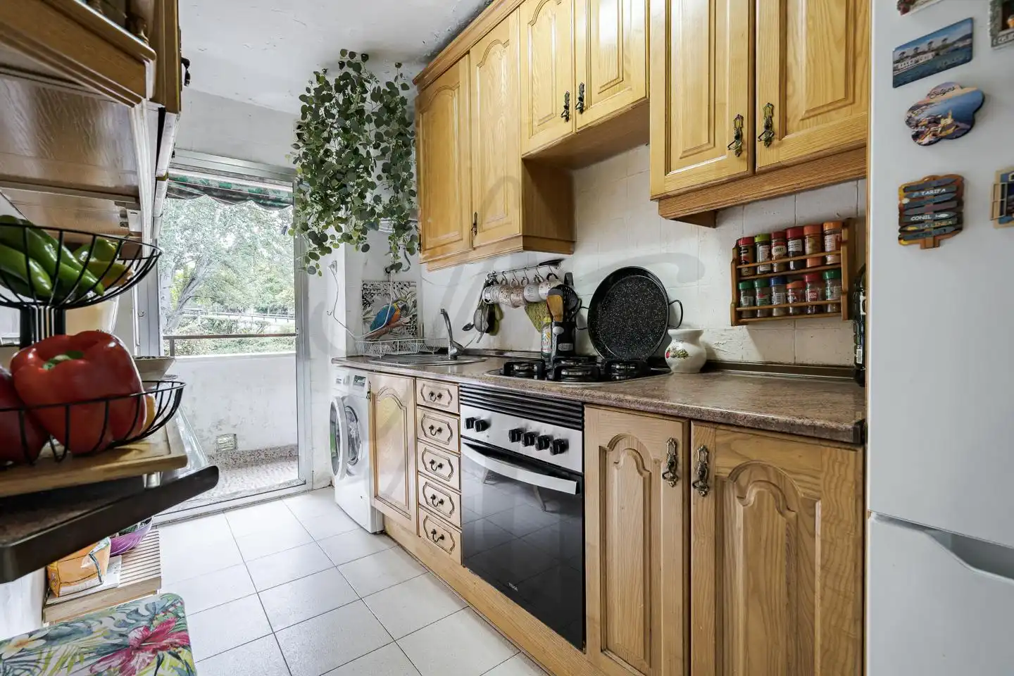 Kitchen of Flat for sale in San Sebastián de los Reyes  with Heating, Parquet flooring and Terrace