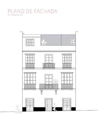 Piso en Venta en Calle Sagasta, 22 en Centro Histórico