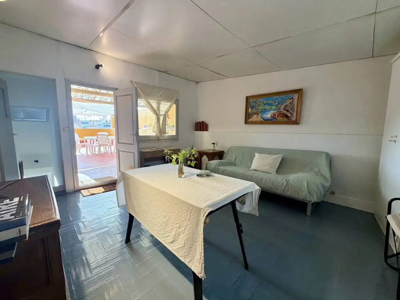 Sala d'estar de Casa o xalet en venda en Palafrugell amb Jardí privat