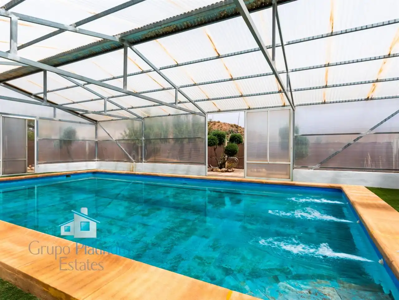 Piscina de Casa o chalet en venta en Huéneja con Jardín privado, Trastero y Piscina