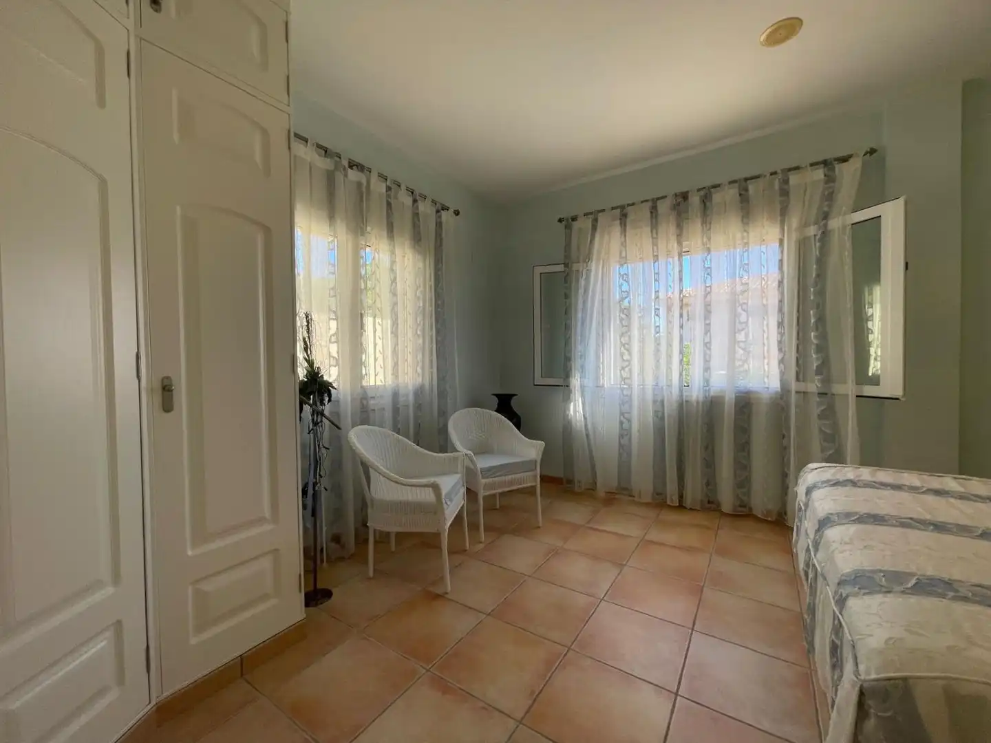 Bedroom of Houses for sale in Vinaròs  with Air Conditioner, Terrace and Furnished