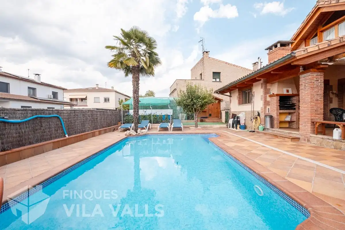 Piscina de Casa o xalet en venda en Castellterçol amb Calefacció, Jardí privat i Terrassa
