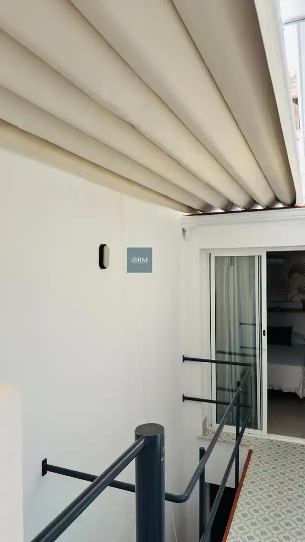 Terraza de Apartamento de alquiler en Sanlúcar de Barrameda con Aire acondicionado, Amueblado y Balcón