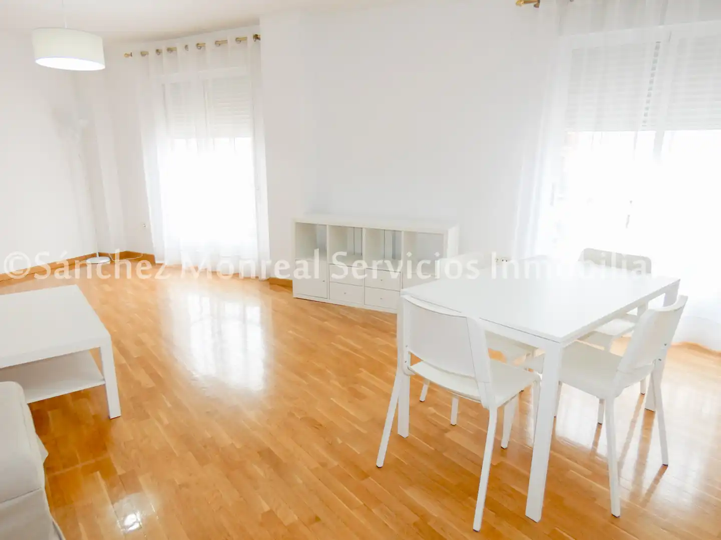 Comedor de Piso de alquiler en Alcázar de San Juan con Calefacción, Parquet y Amueblado