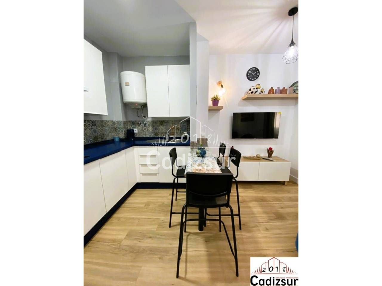 Kitchen of Apartment to rent in  Cádiz Capital  with Furnished