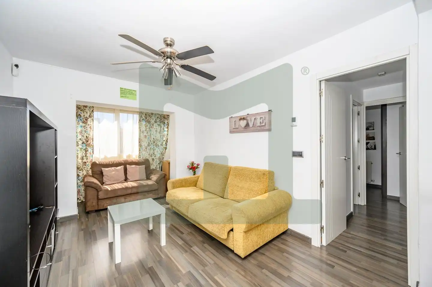 Sala de estar de Piso en venta en Leganés con Aire acondicionado y Balcón