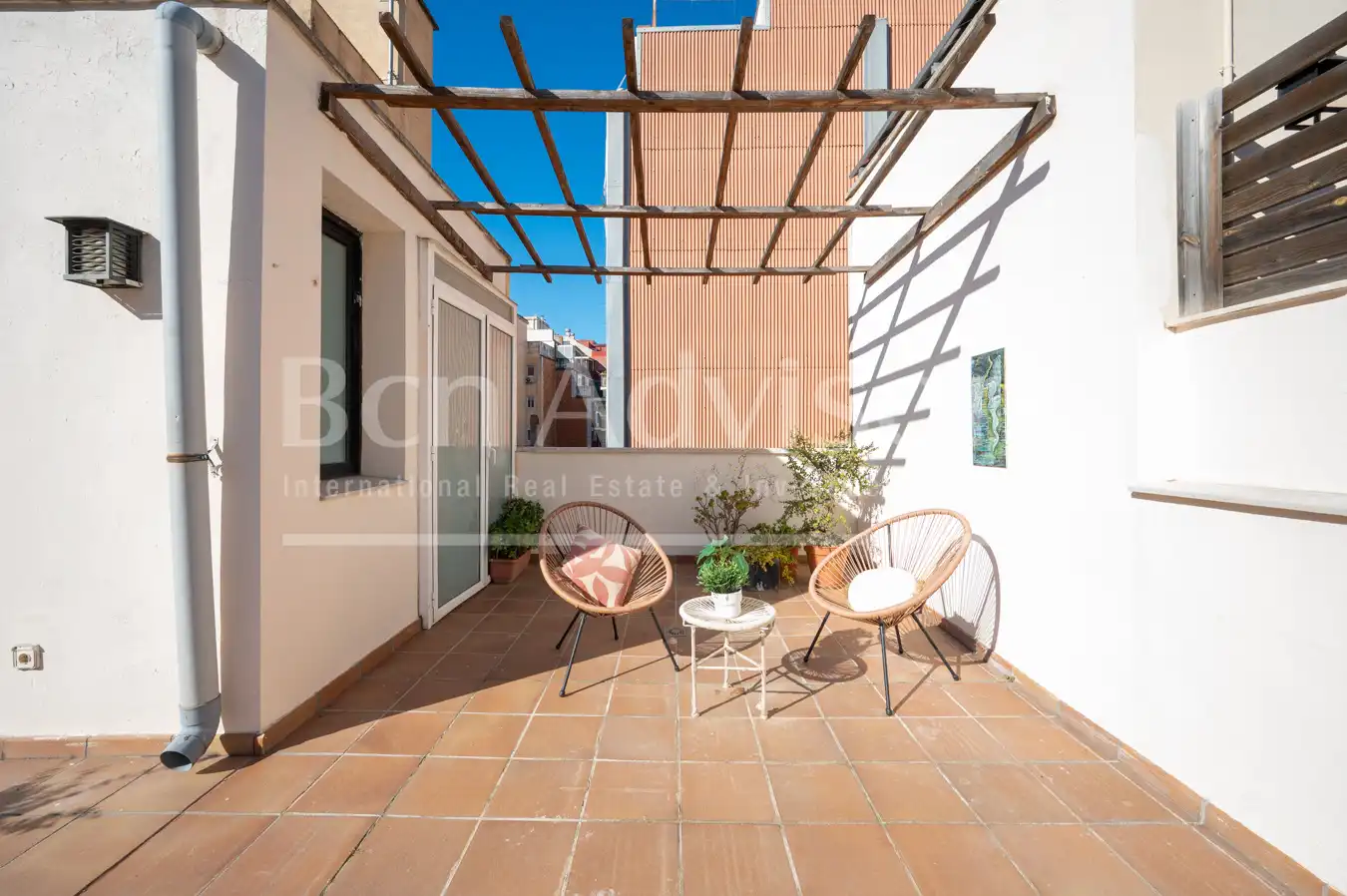 Terrassa de Casa o xalet en venda en Barcelona amb Aire condicionat, Parquet i Terrassa