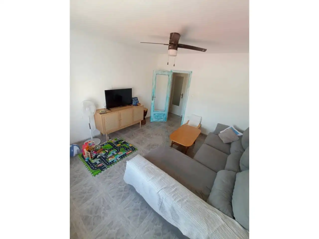 Living room of Flat for sale in Oliva  with Balcony