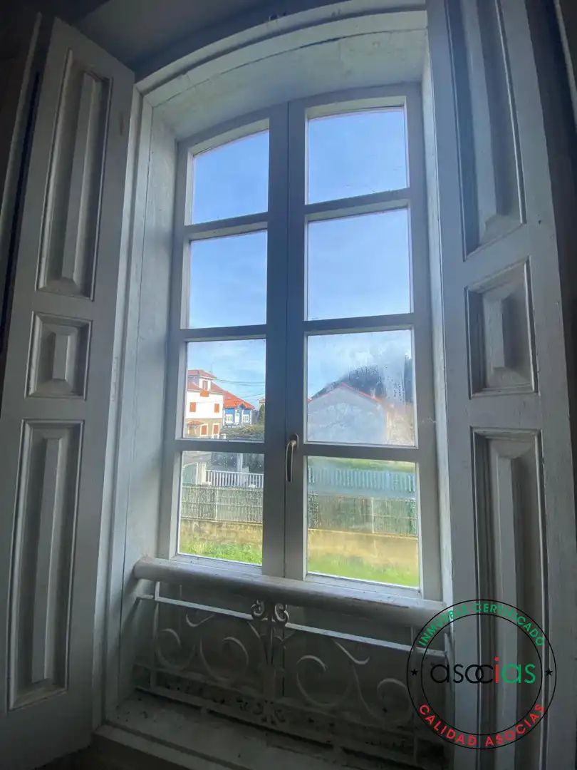 Vista exterior de Casa o chalet en venta en Soto del Barco con Calefacción, Jardín privado y Parquet