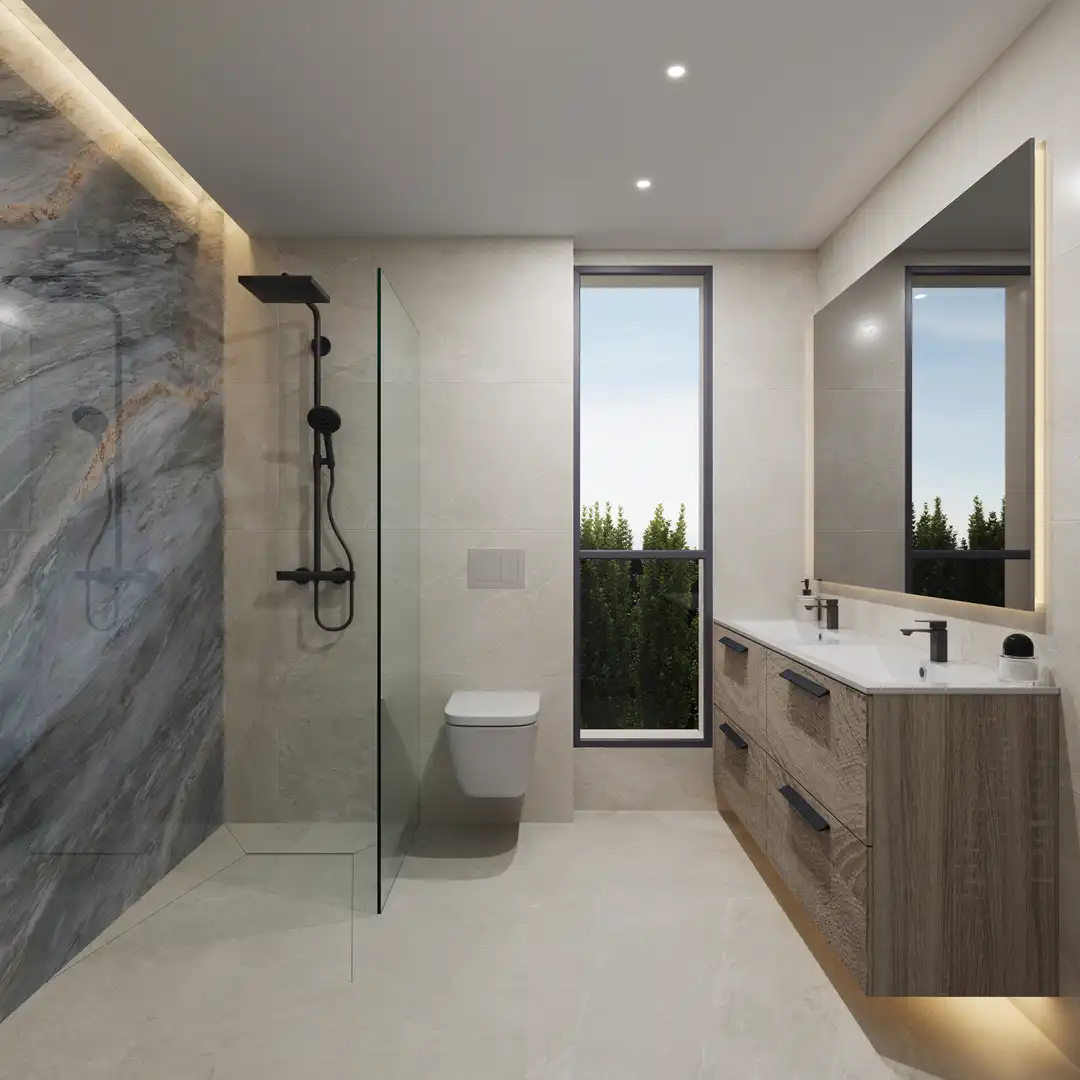 Bathroom of Houses for sale in L'Alfàs del Pi