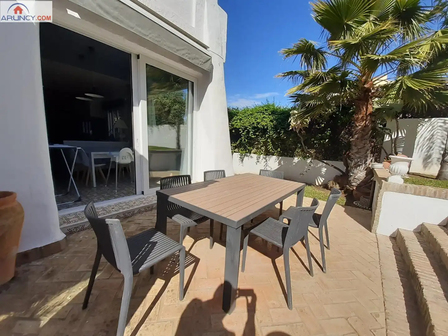 Terraza de Piso de alquiler en Montequinto con Aire acondicionado, Jardín privado y Terraza
