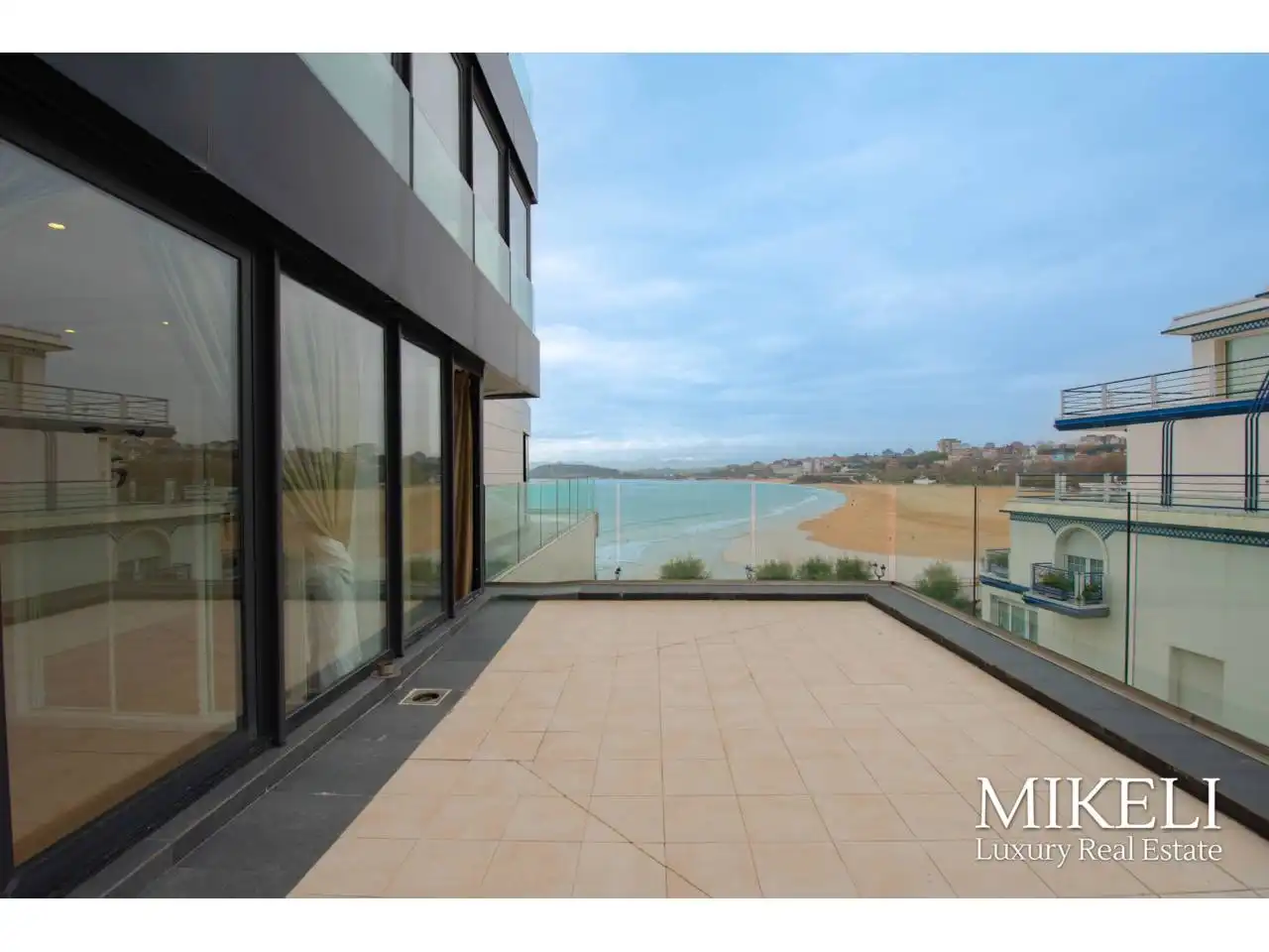 Terrasse von Wohnung zum Verkauf in Santander mit Heizung, Parkett und Terrasse