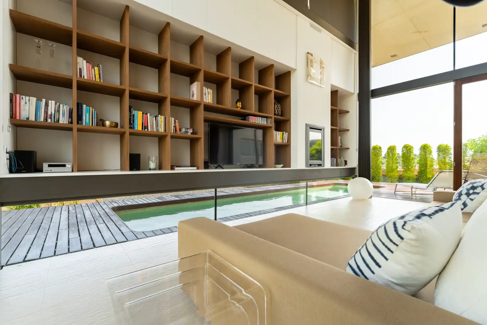 Sala de estar de Casa o chalet en venta en Castellvell del Camp con Calefacción, Jardín privado y Parquet